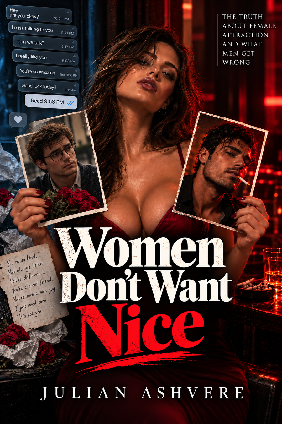 Women Don’t Want Nice by Julian Ashvere, book cover